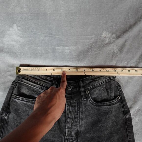 Ksubi Van Winkle Angst Fire Patch Skinny Jeans Womens 28 (Fits 26x27.5) Altered - Picture 11 of 15